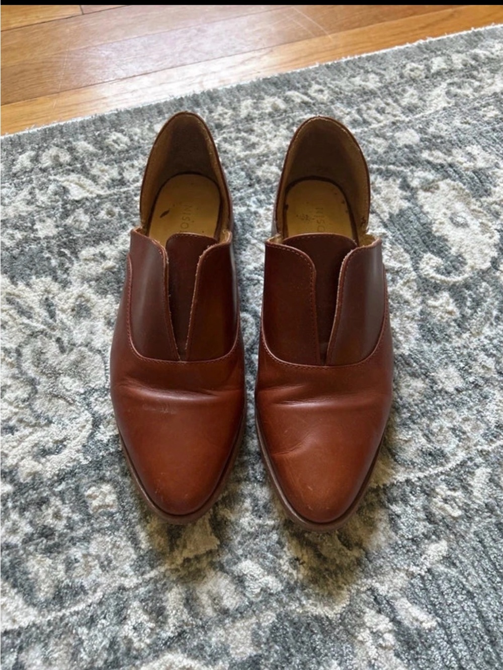 Nisolo Women's Brown Leather Slip-On Loafers
